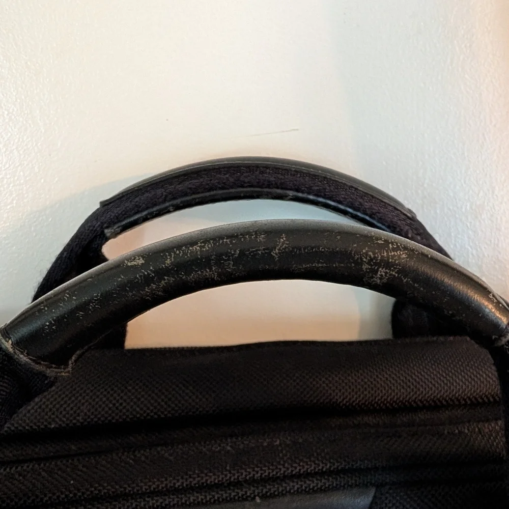 Briggs & Riley Black Expandable Laptop Briefcase Bag